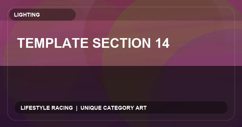 Template Section 14